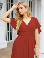 Baoleely Bridesmaid Dresses Backless Formal Prom Gowns for Evening Party Mother of The Bride Dress 28040