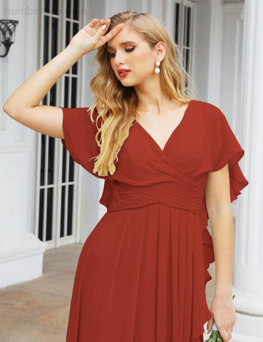 Vestidos de dama de honor Baoleely, vestidos de gala formales sin espalda para fiestas de noche, vestido para la madre de la novia 28040