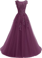 Long Formal Dresses For Women Evening Dress Bridesmaid Dress Lace Appliques Graduation Gowns Y1848