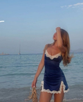 Robe de plage courte et sexy Y7295