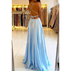 Robe de soirée fourreau/colonne à bretelles en satin plissé sans manches
