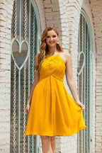 Vestidos de fiesta sin mangas, vestido formal de cóctel para graduación 28014 