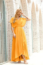 Vestido Baoleely para la madre de la novia, talla grande, escote en V, largo hasta el suelo, formal, para invitada de boda 28020