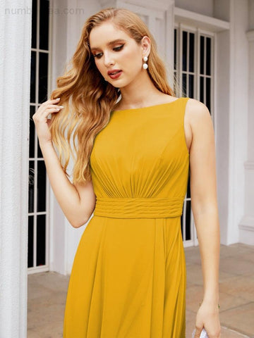 Vestidos de dama de honor Baoleely para boda, vestidos largos formales con volantes para baile de graduación 28039