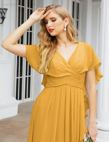 Vestidos de dama de honor Baoleely, vestidos de gala formales sin espalda para fiestas de noche, vestido para la madre de la novia 28040