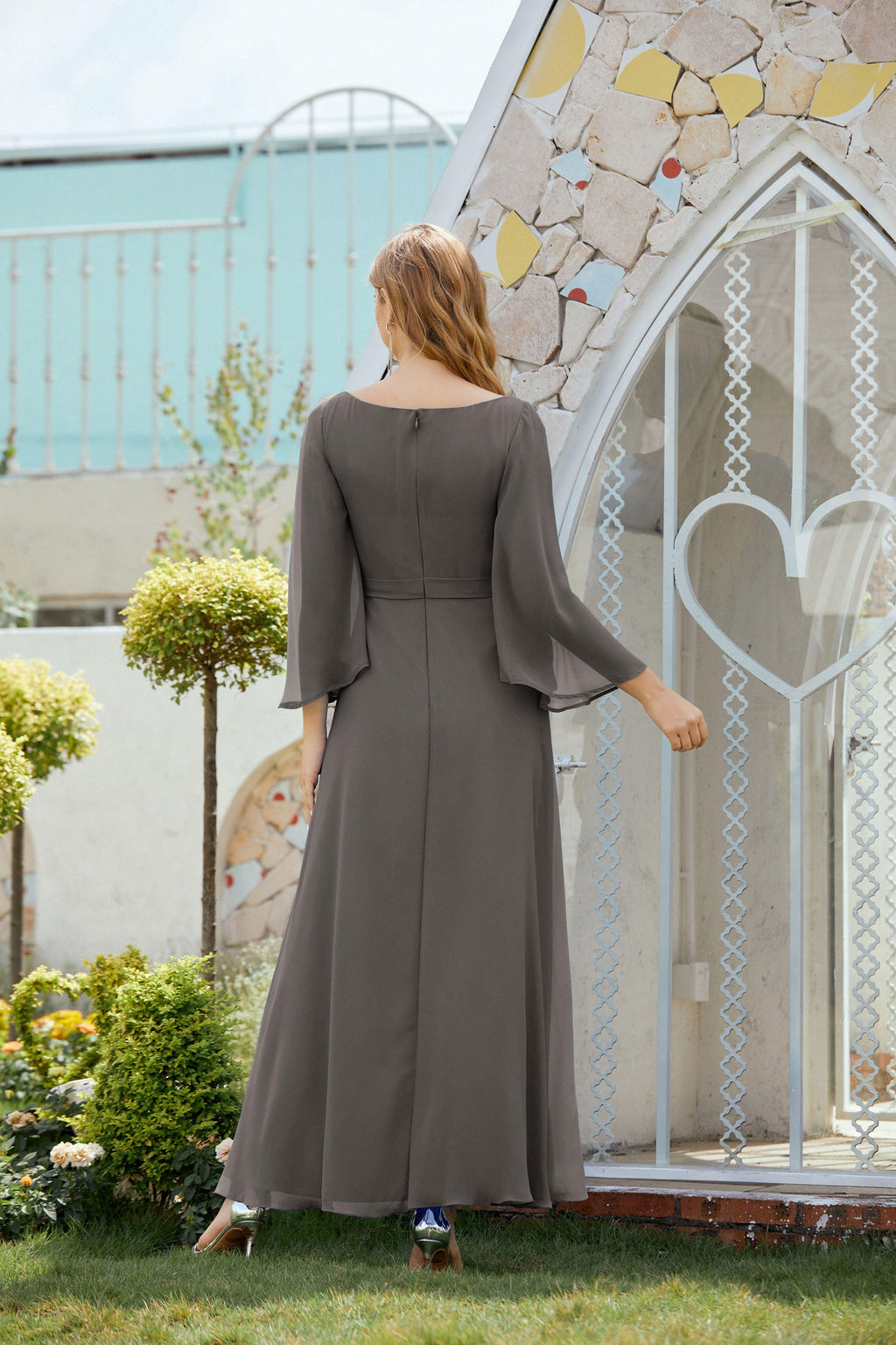 Vestidos de fiesta para la madre de la novia de Sunderly, vestido formal de graduación para invitada de boda SY28012