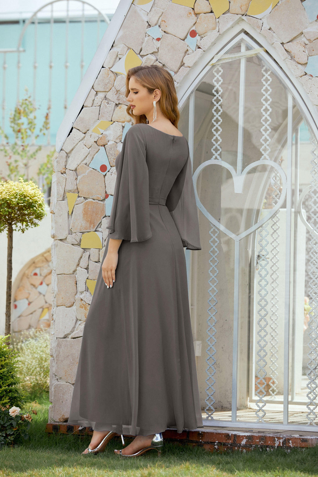 Vestidos de fiesta para la madre de la novia de Sunderly, vestido formal de graduación para invitada de boda SY28012