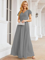 Vestidos de fiesta formales Baoleely para madre de la novia, con mangas cortas, vestido de dama de honor 28047 