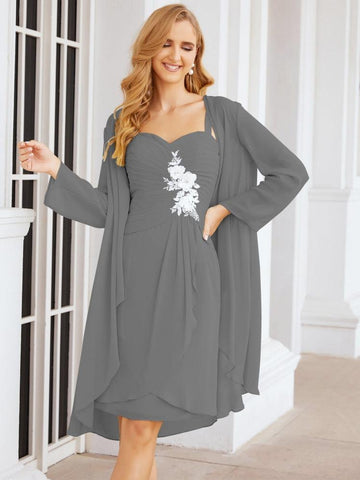 Vestidos de encaje para la madre de la novia y el novio de Sunderly, ideales para invitadas de boda (SY28066)