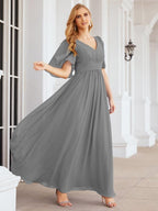 Robes de demoiselle d'honneur pour femmes, robe de soirée longue de mariage, robe de bal 28068