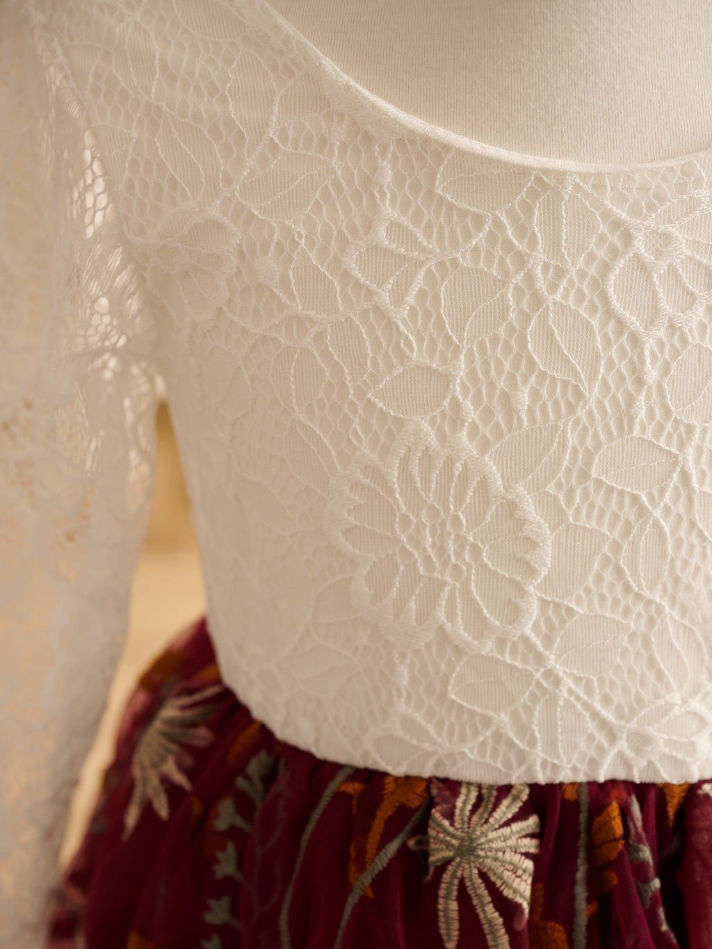 Robe de demoiselle d'honneur bohème de jardin en tulle, coupe trapèze, longue 