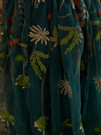 Robe de demoiselle d'honneur bohème de jardin en tulle, coupe trapèze, longue 