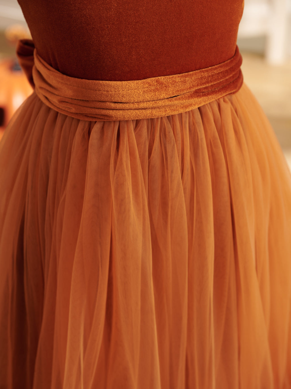 Robe de demoiselle d'honneur d'hiver en velours, longue jusqu'au sol 