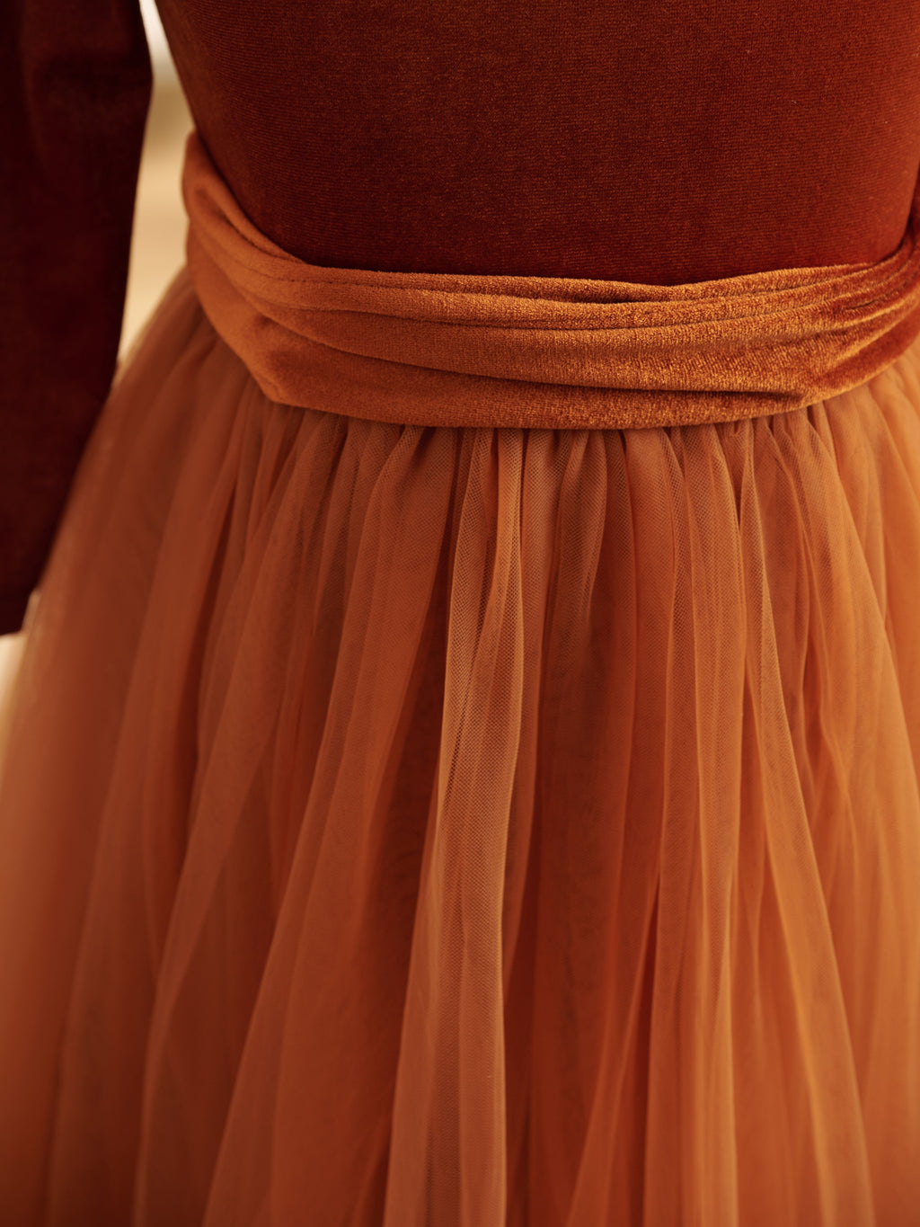 Robe de demoiselle d'honneur d'hiver en velours, longueur cheville 