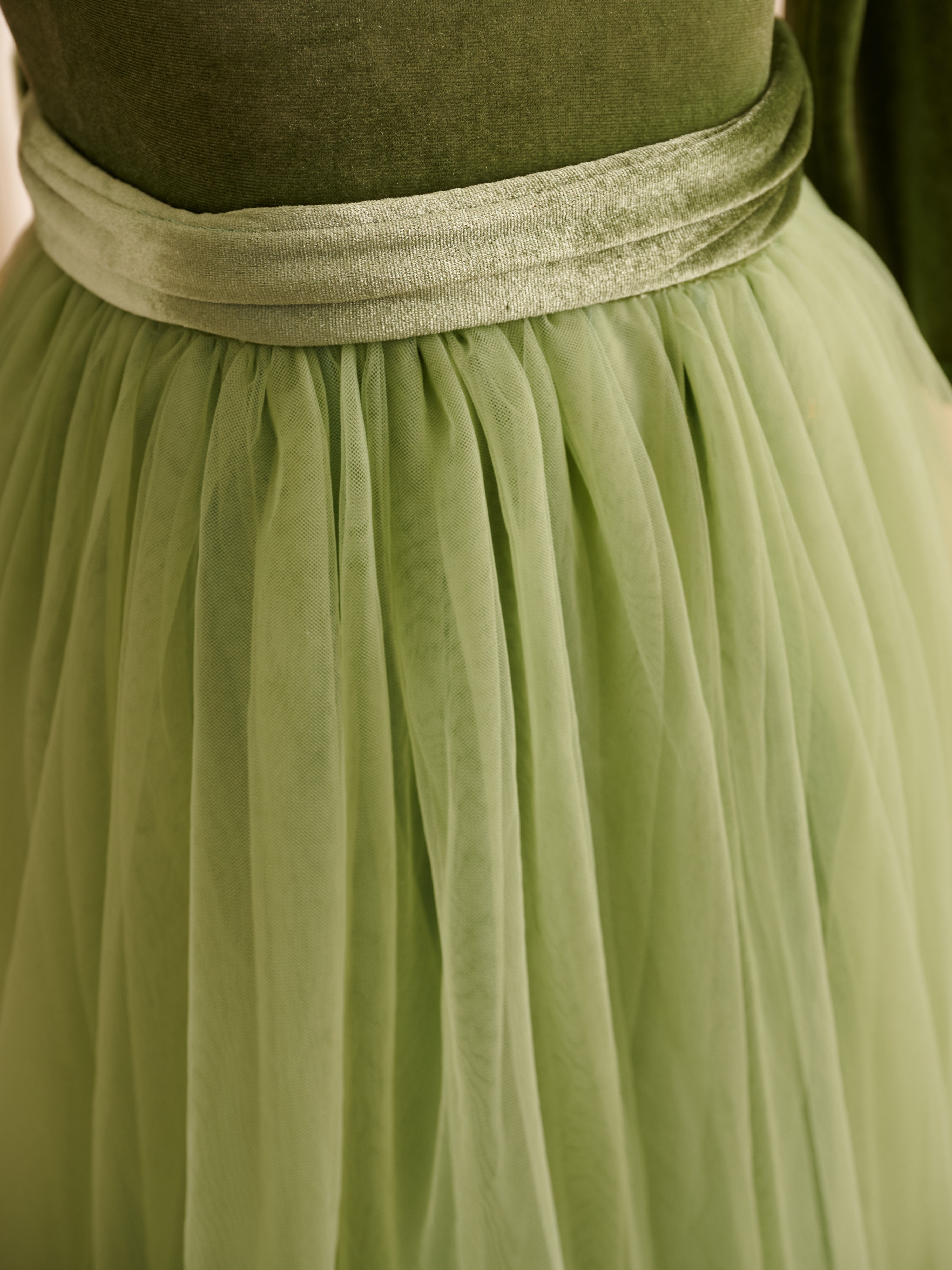 Robe de demoiselle d'honneur d'hiver en velours, longueur cheville 