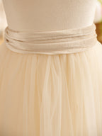 Robe de demoiselle d'honneur d'hiver en velours, longue jusqu'au sol 