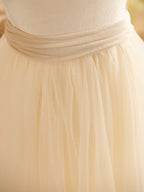 Robe de demoiselle d'honneur d'hiver en velours, longueur cheville 