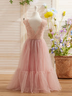 Vestido blanco de tul hasta el suelo (2003227895) 