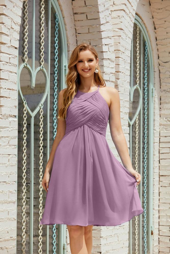 Vestidos de fiesta sin mangas, vestido formal de cóctel para graduación 28014 
