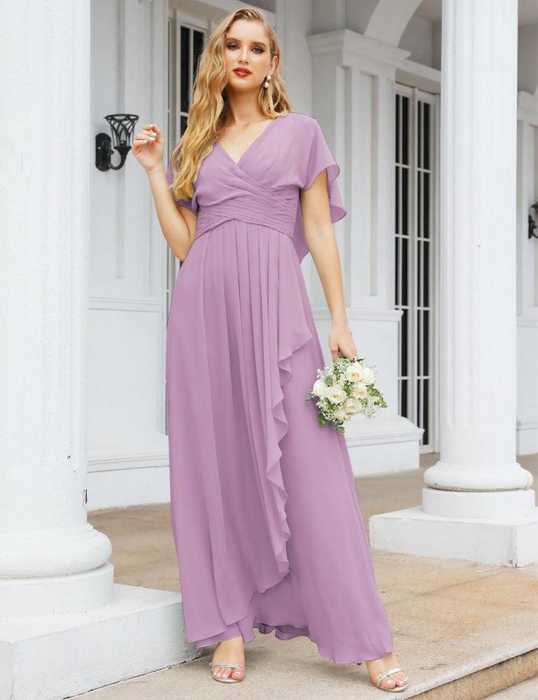 Baoleely Bridesmaid Dresses Backless Formal Prom Gowns for Evening Party Mother of The Bride Dress 28040