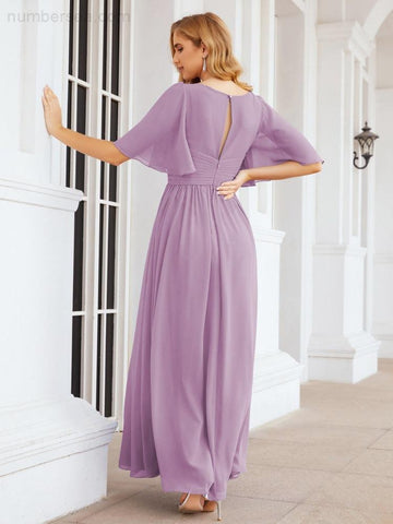 Vestidos de dama de honor para mujer, vestido largo de fiesta para boda o graduación 28068