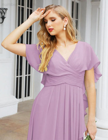 Vestidos de dama de honor Baoleely, vestidos de gala formales sin espalda para fiestas de noche, vestido para la madre de la novia 28040