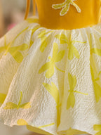 Vestido dorado de fiesta de cumpleaños para niña pequeña, de tul de terciopelo hasta la rodilla 