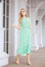 Robe de soirée deux pièces Sunnderly, coupe trapèze, pour la mère de la mariée, référence SY28072