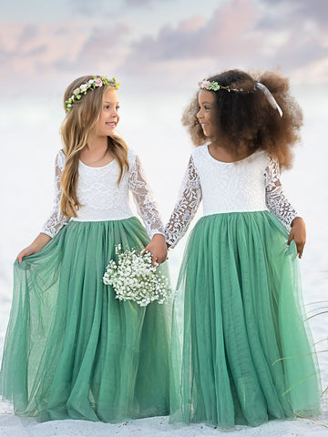 Vestido de niña de las flores, corte recto, tutú, espalda de encaje con peonías, estilo peonía, para fiesta. 