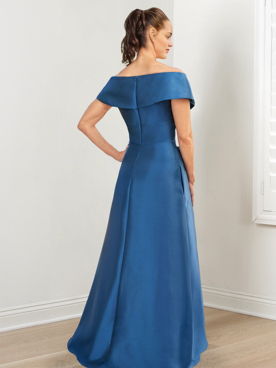 Robes de mariée trapèze/princesse avec poches pour la mère de la mariée 