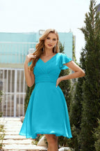 Robe de soirée mi-longue, robe de cocktail formelle, robe de bal, 28013 