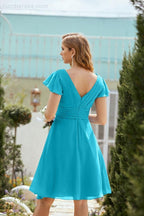 Robe de soirée mi-longue, robe de cocktail formelle, robe de bal, 28013 