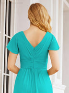 Vestidos de fiesta formales Baoleely para madre de la novia, con mangas cortas, vestido de dama de honor 28047 