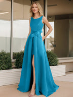 Vestidos de corte princesa/línea A para la madre de la novia 
