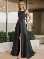 Vestidos de corte princesa/línea A para la madre de la novia 
