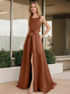 Vestidos de corte princesa/línea A para la madre de la novia 