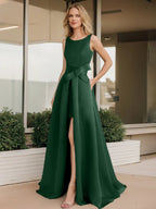 Vestidos de corte princesa/línea A para la madre de la novia 