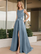 Vestidos de corte princesa/línea A para la madre de la novia 
