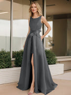 Vestidos de corte princesa/línea A para la madre de la novia 