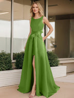 Vestidos de corte princesa/línea A para la madre de la novia 