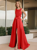 Vestidos de corte princesa/línea A para la madre de la novia 