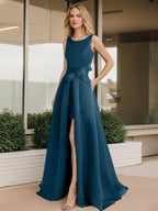 Vestidos de corte princesa/línea A para la madre de la novia 