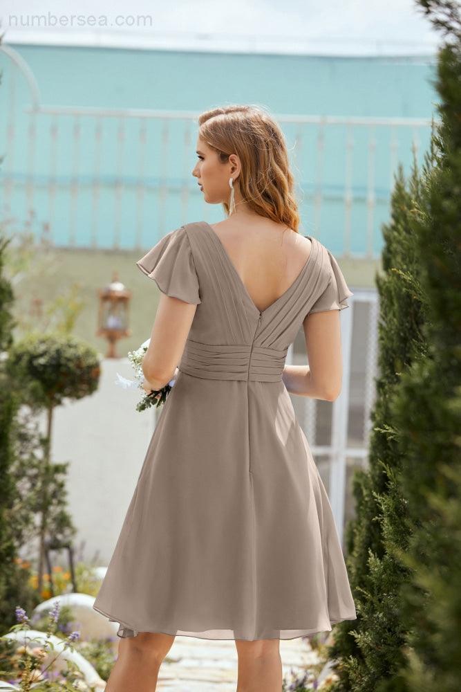 Robe de soirée mi-longue, robe de cocktail formelle, robe de bal, 28013 