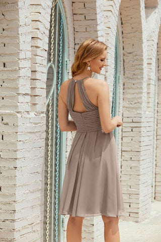 Vestidos de fiesta sin mangas, vestido formal de cóctel para graduación 28014 