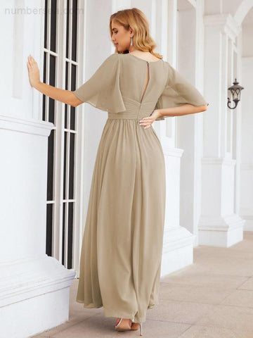 Vestidos de dama de honor para mujer, vestido largo de fiesta para boda o graduación 28068