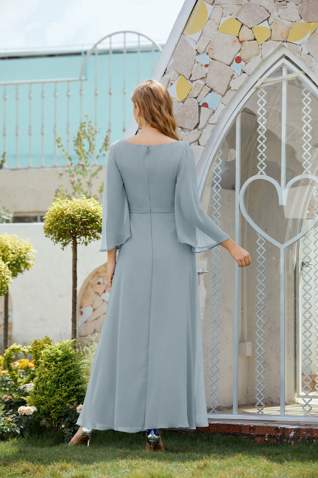 Vestidos de fiesta para la madre de la novia de Sunderly, vestido formal de graduación para invitada de boda SY28012