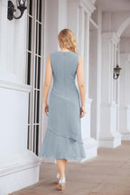 Robe de soirée deux pièces Sunnderly, coupe trapèze, pour la mère de la mariée, référence SY28072