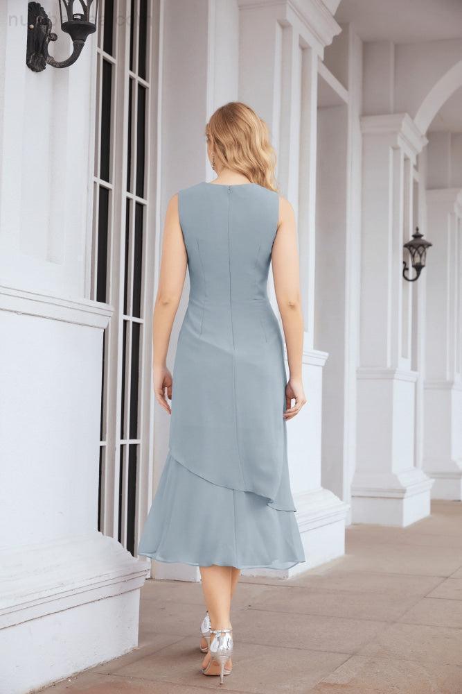 Robe de soirée deux pièces Sunnderly, coupe trapèze, pour la mère de la mariée, référence SY28072