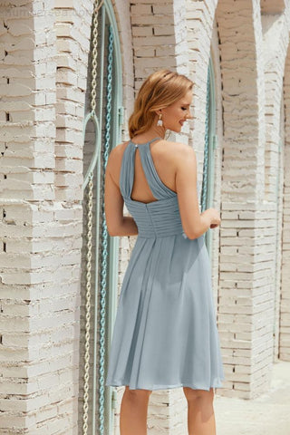 Vestidos de fiesta sin mangas, vestido formal de cóctel para graduación 28014 