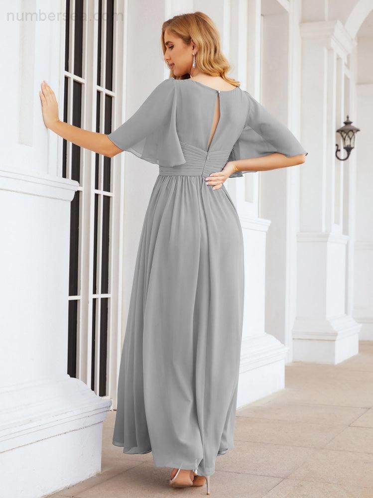 Robes de demoiselle d'honneur pour femmes, robe de soirée longue de mariage, robe de bal 28068